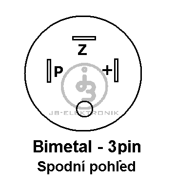 Peruova smrovch svtel bimetalov PAL