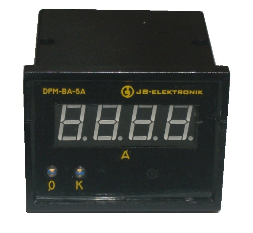 DPM-BA-5A digitální ampérmetr +/-5A
