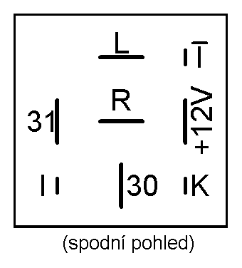 WLCR2 - zapojen konektoru